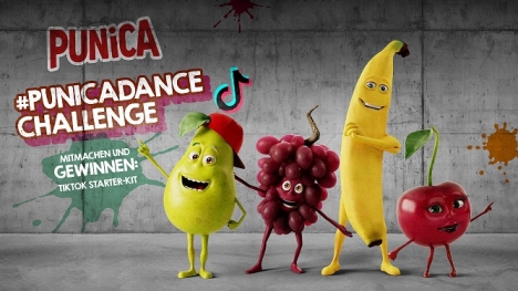 Hashtag-Challenge: Punica nutzt TikTok als Werbeplattform -